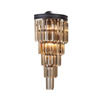 Светильник настенный V5154-1/6A, 6хЕ14 макс. 40Вт чёрный матовый Vitaluce