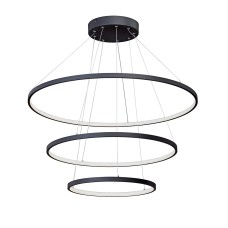 Светодиодный светильник V4600-1/3S, LED 135Вт, 3500-4000K чёрный матовый Vitaluce