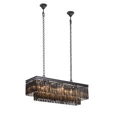 Люстра V5159-1/10, 10хЕ14 макс. 60Вт черный Vitaluce