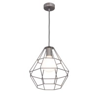Люстра V4141/1S, 1хЕ27 макс. 60Вт бронзовый графит Vitaluce