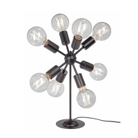 Светильник настольный V4336-1/8L, 8хЕ27 макс. 60Вт чёрный матовый Vitaluce