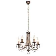 Люстра V1253/5, 5хЕ14 макс. 60Вт золото Vitaluce