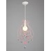 Люстра V5095-4/1S, 1хЕ27 макс. 60Вт розовый Vitaluce