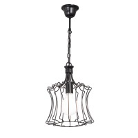 Люстра V4079/1S, 1хЕ27 макс. 60Вт черный Vitaluce