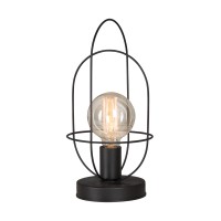 Светильник настольный V4461-1/1L, 1хЕ27 макс. 60Вт чёрный матовый Vitaluce