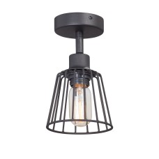 Люстра V4589-1/1PL, 1хЕ27 макс. 60Вт черный матовый Vitaluce