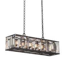 Люстра V5230-1/7, 7хЕ14 макс. 60Вт чёрный матовый Vitaluce