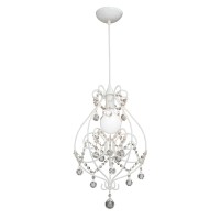 Люстра V5095-0/1S, 1хЕ27 макс. 60Вт белый матовый Vitaluce