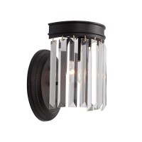 Светильник настенный V5096-1/1A, 1xE14 макс. 60Вт черный матовый Vitaluce Светильник настенный V5096-1/1A, 1xE14 макс. 60Вт черный матовый Vitaluce