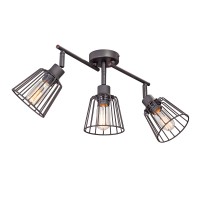 Люстра V4589-1/3PL, 3хЕ27 макс. 60Вт черный матовый Vitaluce Люстра V4589-1/3PL, 3хЕ27 макс. 60Вт черный матовый Vitaluce