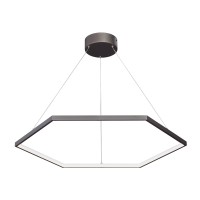 Светодиодный светильник V4606-2/1S, LED 57Вт, 3500-4000K беличье-серый Vitaluce