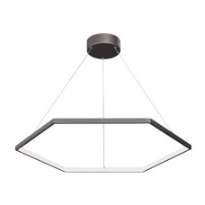 Светодиодный светильник V4606-2/1S, LED 57Вт, 3500-4000K беличье-серый Vitaluce