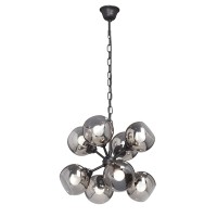 Люстра V4319-1/8, 8хЕ27 макс. 60Вт чёрный матовый Vitaluce