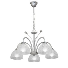 Люстра V3731-9/5, 5хЕ27 макс. 60Вт хром Vitaluce