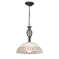 Люстра V2038-8/1S, 1хЕ27 макс. 60Вт тёмная бронза Vitaluce