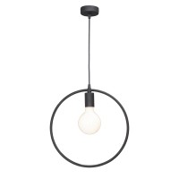 Люстра V4089/1S, 1хЕ27 макс. 60Вт черный матовый Vitaluce