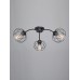 Люстра V4551-1/3PL, 3хЕ27 макс. 60Вт чёрный матовый Vitaluce Люстра V4551-1/3PL, 3хЕ27 макс. 60Вт чёрный матовый Vitaluce