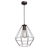 Люстра V4190-7/1S, 1хЕ27 макс. 60Вт коричневый матовый Vitaluce Люстра V4190-7/1S, 1хЕ27 макс. 60Вт коричневый матовый Vitaluce