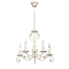 Люстра V4147/5, 5хE14 макс. 60Вт бежевый муар с золотом Vitaluce