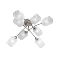 Люстра V4187-9/8PL, 8хE27 макс. 60Вт хром Vitaluce Люстра V4187-9/8PL, 8хE27 макс. 60Вт хром Vitaluce