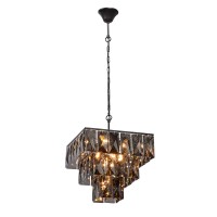 Люстра V5272-1/8+1, 9хЕ14 макс. 60Вт чёрный матовый Vitaluce Люстра V5272-1/8+1, 9хЕ14 макс. 60Вт чёрный матовый Vitaluce