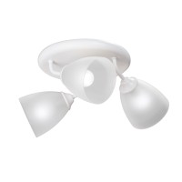 Люстра V4356-0/3PL, 3хЕ14 макс. 40Вт, плафон ПП белый Vitaluce Люстра V4356-0/3PL, 3хЕ14 макс. 40Вт, плафон ПП белый Vitaluce