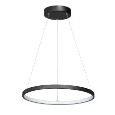 Светодиодный светильник V4600-1/1S, LED 30Вт, 3500-4000K чёрный матовый Vitaluce