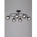 Люстра V4306-1/6PL, 6хЕ27 макс. 60Вт чёрный матовый Vitaluce
