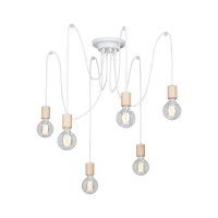 Люстра V4547-0/6PL, 6хЕ27 макс. 40Вт белый матовый Vitaluce Люстра V4547-0/6PL, 6хЕ27 макс. 40Вт белый матовый Vitaluce