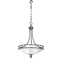 Люстра V2021/3S, 3хЕ27 макс. 60Вт черный с золотом Vitaluce