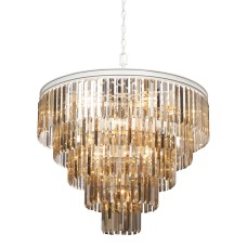 Люстра V1807-0/8+4+4+1, 17хЕ14 макс. 60Вт белый Vitaluce