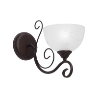 Светильник настенный V3730-7/1A, 1хЕ14 макс. 60Вт коричневый матовый Vitaluce Светильник настенный V3730-7/1A, 1хЕ14 макс. 60Вт коричневый матовый Vitaluce