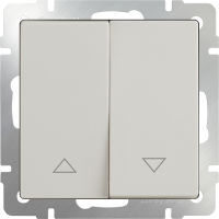 Выключатель жалюзи (слоновая кость) WL03-01-02