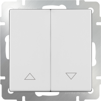 Выключатель жалюзи (белый) WL01-01-02