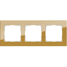 Рамка на 3 поста (бронзовый) WL01-Frame-03