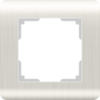Рамка на 1 пост (перламутровый) WL12-Frame-01