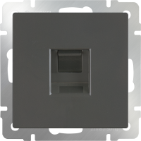 Розетка Ethernet RJ-45 (серо-коричневый) WL07-RJ-45