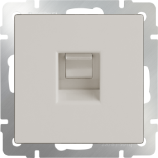 Розетка Ethernet RJ-45 (слоновая кость) WL03-RJ-45-ivory