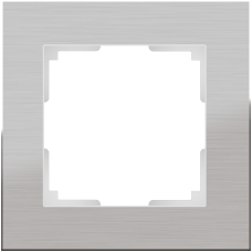 Рамка на 1 пост (алюминий) WL11-Frame-01