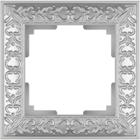 Рамка на 1 пост (жемчужный) WL07-Frame-01