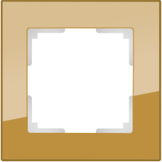 Рамка на 1 пост (бронзовый) WL01-Frame-01