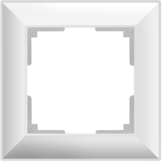 Рамка на 1 пост (белый) WL14-Frame-01