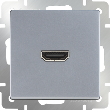 Розетка HDMI (серебряный) WL06-60-11