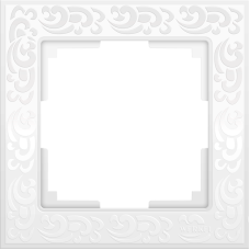 Рамка на 1 пост (белый) WL05-Frame-01-white