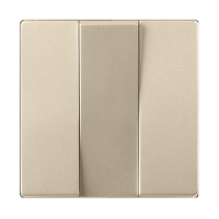 Набор клавиш для выключателя трехклавишного (шампань) WL11-SW-3G-CP