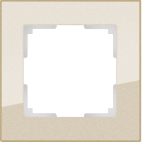 Рамка на 1 пост (шампань) WL01-Frame-01