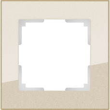 Рамка на 1 пост (шампань) WL01-Frame-01