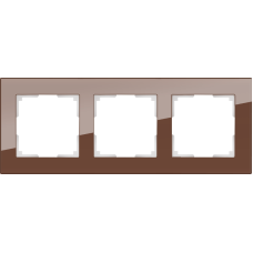 Рамка на 3 поста (мокко) WL01-Frame-03