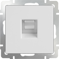 Розетка Ethernet RJ-45 (белая) WL01-RJ-45 Розетка Ethernet RJ-45 (белая) WL01-RJ-45