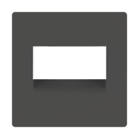 Накладка для двойной розетки Еthernet RJ-45 (серо-коричневый) WL07-RJ45+RJ45-CP